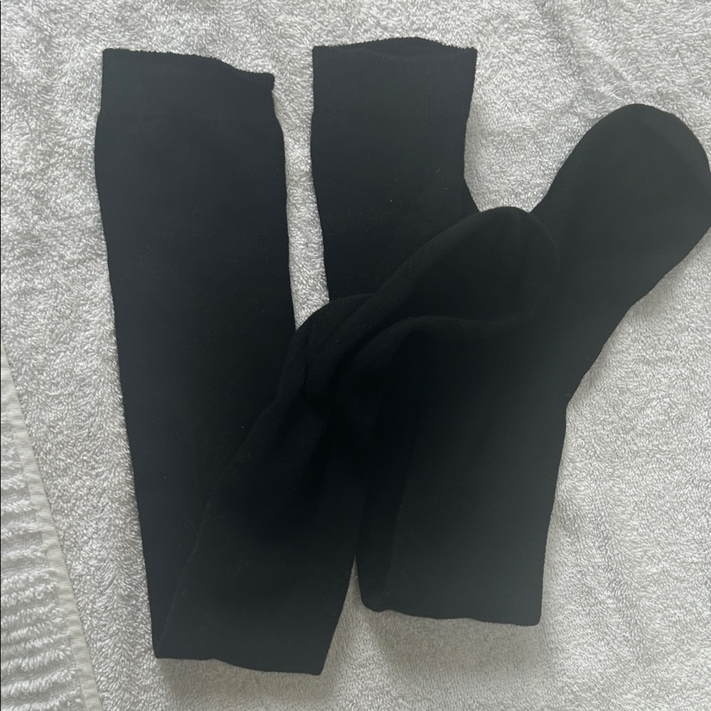 Black Knee-High Socks